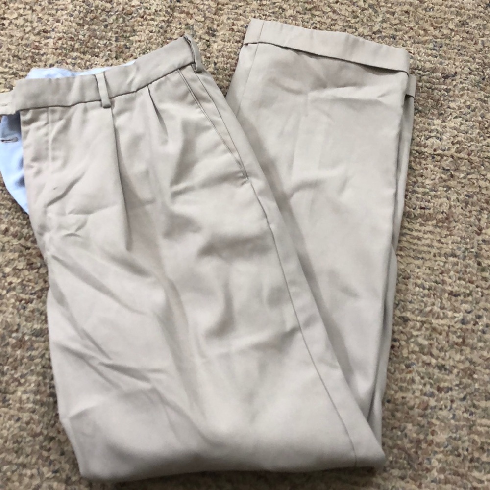 Dress slacks.